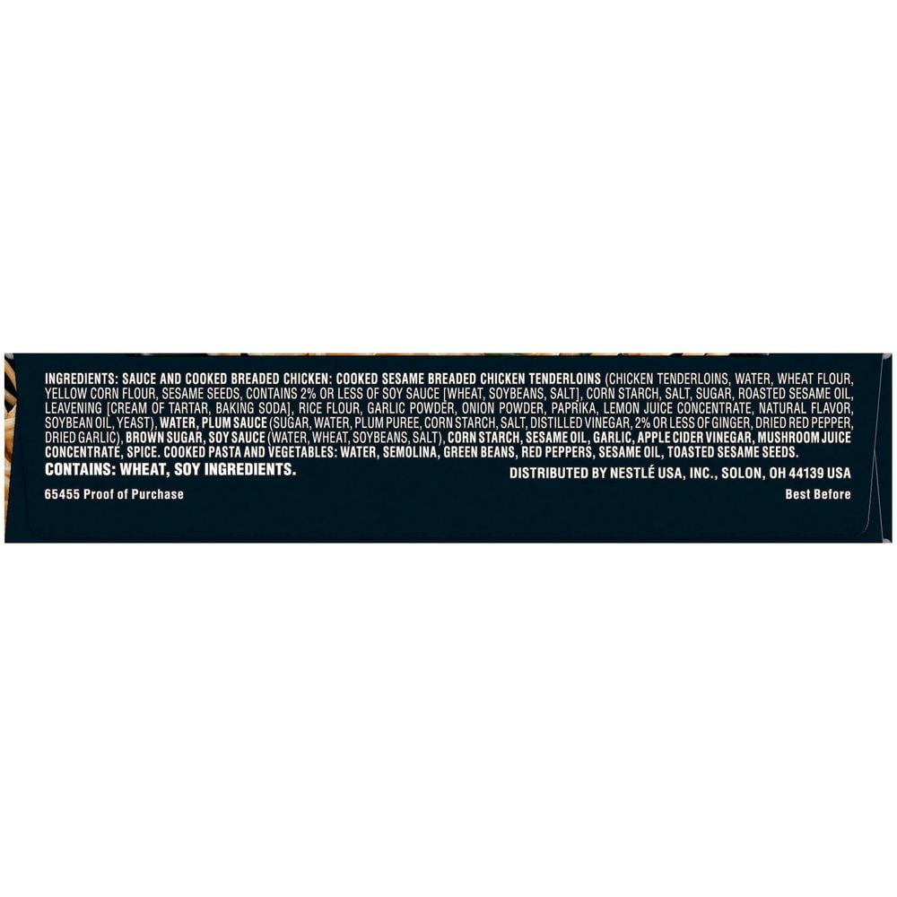 Nestle Stouffers Lean Cuisine Sesame Chicken Entrée, 9 Ounce -- 12 per Case.