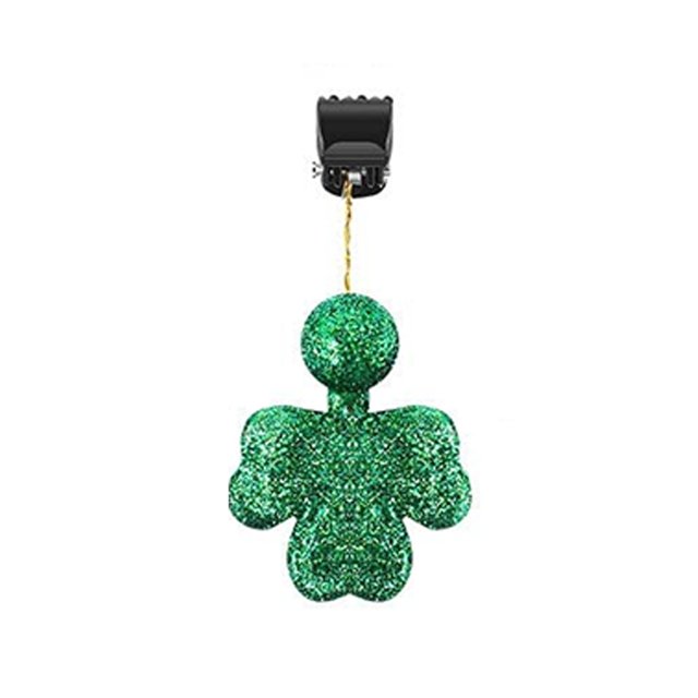12 decoraciones para árboles de San Valentín, decoración de pared de jardín para patio trasero, trébol de buena suerte, adorno colgante para Ropa, zapatos y accesorios Miscelánea fregar 12 piezas Sonducket AP008832-02B