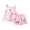 Summer Children Outfit Set-C353-Light Pink, variant on Toddler Baby Girl Summer Clothes Tank Top with flower and Boho Shorts Cute Daily Outfits Set Girls Summer Set 1-8 Years,3-4 Years