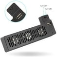thumbnail image 4 of Ventilador de refrigeración USB para consola Xbox One X, sistema de refrigeración con 3 ventiladores de refrigeración y puerto USB diseñado para host XBOX ONE X Adepaton 2033413, 4 of 8