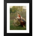 thumbnail image 2 of Philip Alexius de László 11x14 Black Modern Framed Museum Art Print Titled - After Work (1896), 2 of 5