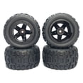 thumbnail image 1 of Neumático Rc 4 Uds RC neumático antideslizante goma rueda neumáticos suave RC neumático para 1/16 1/14 1/12 RC coche Tmvgtek libre de BPA, 1 of 9