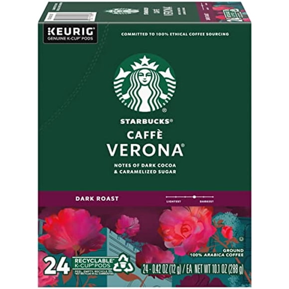 Starbucks Caffe Verona K-Cups, 24 Count