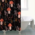 thumbnail image 4 of Gothic Aesthetic Fungi Shower Curtain - Vintage Mushroom & Fairy Tale Mushroom Print 72x84 Inch Quick-Dry Waterproof Bath Curtain, Machine Washable, 4 of 4
