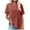 Red 1, variant on UAMVSH Women's Embroidered Blouse Cotton Linen Short Sleeve Boho Tunic Tops Casual V Neck Loose T-Shirt