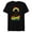 Black, variant on Marvel Groot Rainbow in Space Guardians of the Galaxy - Short Sleeve Blended T-Shirt for Adults - Customized-Dark Heather