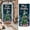 Multicolor2#, variant on ChicYu Christmas 3D Visual Door Cover Decoration Holiday Party Atmosphere Backdrop Cloth Suitable for Christmas Home Decoration