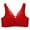 Red, variant on XuJwPNcy Seamless Bras for Women No Underwire Bras Lace Breathable Push up Bralette Floral Printed Comfort Bras