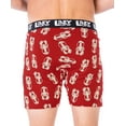 thumbnail image 4 of Lazy One Funny Animal Boxer Briefs for Men, Underwear for Men, Sea, Ocean (Lobster, X-Large), 4 of 7