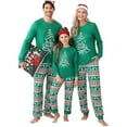 thumbnail image 4 of Yesfashion Christmas Pajamas for Men Christmas Pjs Matching Sets for Adults Holiday Xmas Sleepwear Set, 4 of 5