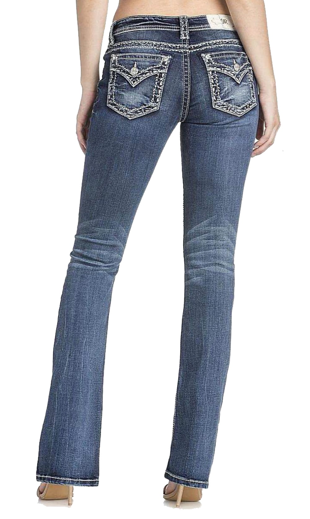 Miss Me Thick Chloe Bootcut Jeans M5014B290 - Walmart.com