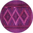 thumbnail image 1 of Ahgly Company Indoor Round Persian Pink Traditional Area Rugs, 6' Round, 1 of 4