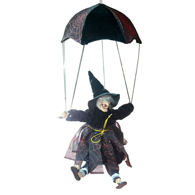 Electric Ghost Decorate Voice Control Halloween Parachute Pendant Coffee