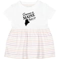 thumbnail image 3 of Inktastic Someone in Maine Loves Me Girls Baby Dress, 3 of 5