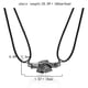 thumbnail image 2 of Collar magnético con forma de apretón de manos Yashi color negro 57966 plata, 2 of 4