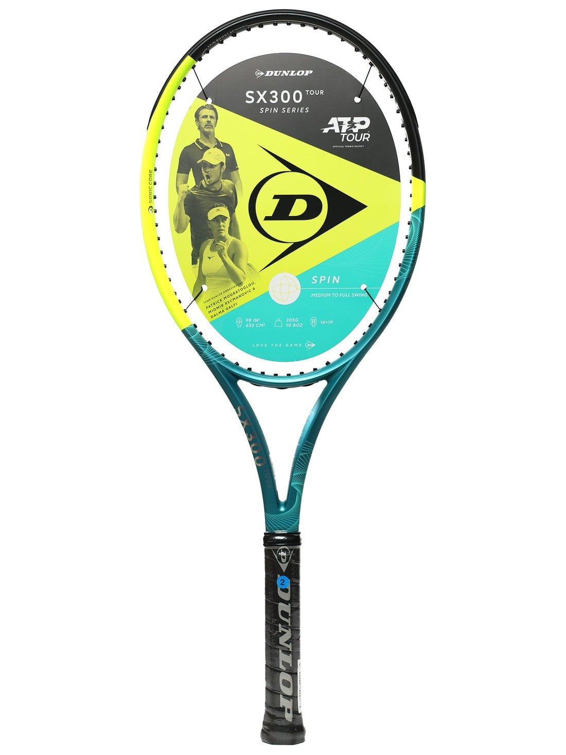 DUNLOP　SＸ300 Dunlop Sports SX300 LS Tennis Racket, 3/8 Grip, V25 - Walmart.com
