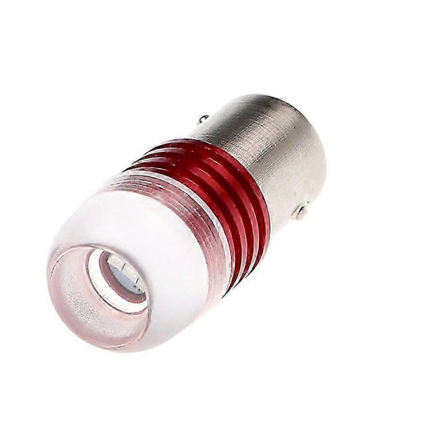 Bombilla LED estroboscópica con chips de alto lumen para automóviles, LED COB rojo 1157, luces de freno intermitentes, 12 V CC.