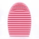 thumbnail image 5 of FELTECHELECTR Limpiador de silicona para brochas de maquillaje, herramienta para lavar brochas cosméticas (rosa), 5 of 6