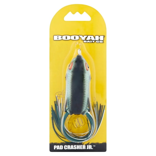 BOOYAH Pad Crasher Jr Hollow Body Frog Shad Frog 2" 1/4 oz. - Walmart ...