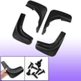 thumbnail image 2 of Unique Bargains Black Plastic Mud Flaps Splash Guards Front + Rear Set for Volkswagen Golf 6, 2 of 2