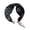 Z11-Black2, variant on Scarf Necklace for Woman Pearl Neck Scarf Choker Satin Neckerchief Hair Bandanas Scarves Necklace Closure Fashion Pendant Choker Neckwear