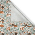 thumbnail image 5 of Ambesonne Fox Grommet Curtain, Funny Garden, 50" x 96", Turquoise Orange Brown, 5 of 6