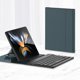 thumbnail image 1 of Leather Fold Stand Keyboard For Samsung Galaxy Z Fold 2 3 4 Bluetooth Wireless Keyboard With Stand and Pen Slot Case Cover, 1 of 5