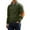A-Army Green19, variant on Mens Half-Zip Sweatshirt Stand Collar Elbow Suede Patch Pullover Top Warm Comfortable Retro Street Sweatshirts Army Green L