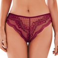 thumbnail image 1 of Gibobby Calzoncillos de encaje para mujer Mujeres Sexo Tanga Impreso Elasticidad Transpirable Francés Encaje Mujeres Bragas Ropa interior sexy(Rojo de la sandía,G), 1 of 5
