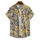 thumbnail image 5 of Camisa hawaiana de playa para hombre, nueva camisa con estampado 3D de flores para exteriores, de manga corta, con botones y cuello abatible, 2024, 5 of 5