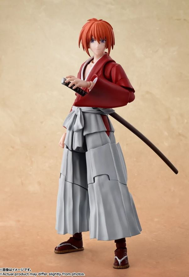 Tamashii Nations Rurouni Kenshin Meiji Kenshin Himura S.H.Figuarts Collectible Figure