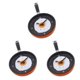 thumbnail image 4 of Wosthever Sartén única con forma de huevo frito Reloj de pared para dormitorio de cocina Caprichoso y juguetón Type1, 4 of 6