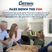 Carrom Large Board Game Set – Over 100 Family Board Games for Game Nights – All-in-One Classic Board Games (28” x 28”)