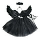thumbnail image 2 of Disfraz de hada para niñas, disfraz de Halloween, vestido elegante, ala de Cosplay, disfraz de princesa para niños, accesorios para fotos, actuaciones Fernando Disfraz de ala de ángel, 2 of 8