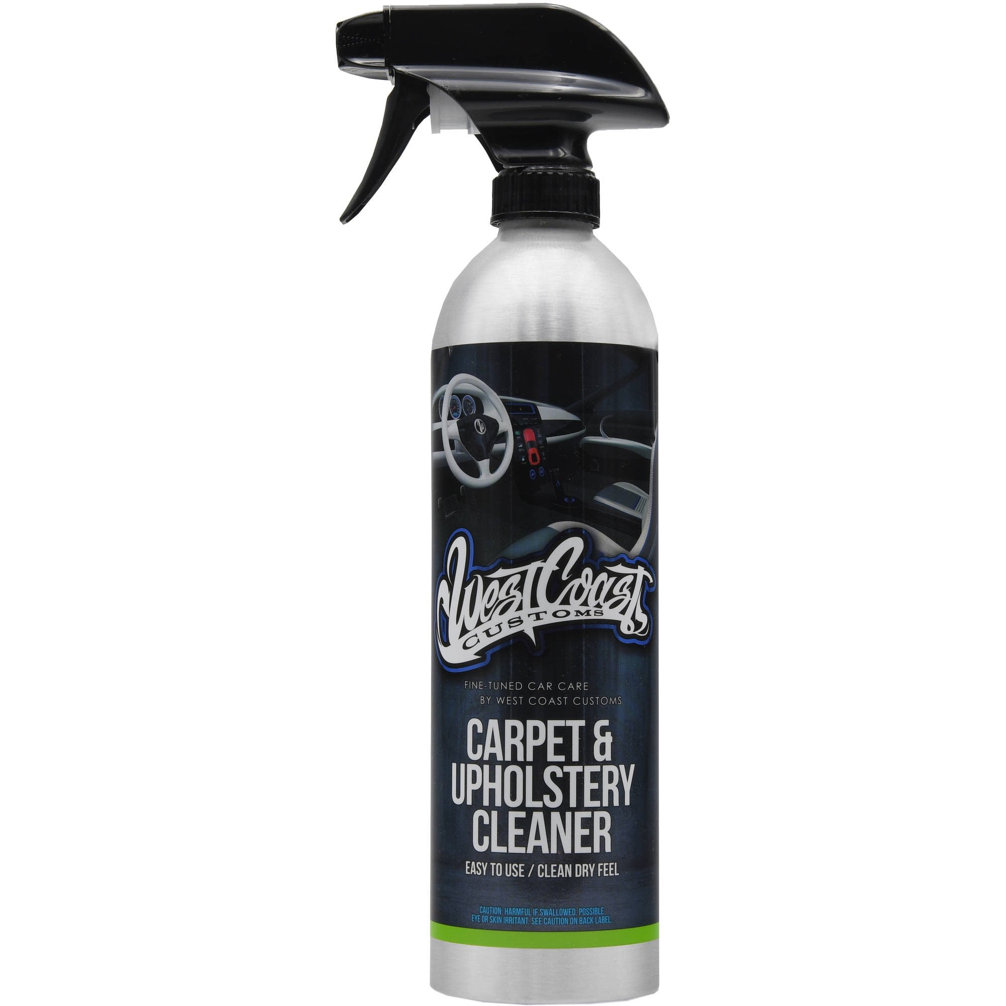 West Coast Customs Carpet & Upholstery Cleaner, 20 oz., Car