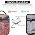 thumbnail image 5 of Dragonfly Lunch Bag Portable Thermal Lunch Box for Men and Women, 5 of 6