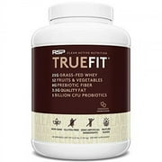 TrueFit Meal Replacement Shakes Powder, Grass Fed Whey Protein, Chocolate, 4 lb