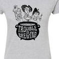thumbnail image 3 of Hocus Pocus - Trouble is Brewing - Juniors Fitted Graphic T-Shirt, 3 of 5