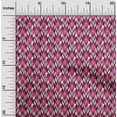 thumbnail image 1 of oneOone Polyester Lycra Fabric Zig Zag Flame Stitch Decor Fabric Printed BTY 56 Inch Wide, 1 of 3