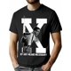 thumbnail image 1 of Camiseta gráfica de Malcolm X "By Any Means Necessary" (1 unidad) - 100 % algodón, cuello redondo, corte informal, para todo tipo de clima, para adultos., 1 of 7