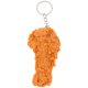 thumbnail image 2 of ColoMX Llavero de pollo frito de llavero de alimentos anillo de llave pequeña comida colgante colgante de pollo frito, 2 of 8