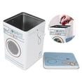 thumbnail image 1 of Laundry Powder Box, Large Capacity Decor Display Tin Detergent Container with Handle for Washing Tablets for Storing, 1 of 7