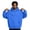 Blue#70927UU, variant on Quarter Zip Mens Flannel Hoodie Blue Long Sleeve Drop Shoulder Mens Sweatshirt Oversized Y2k Trendy Streetwear Zipper Men Hoodie Sweatshirts