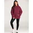 thumbnail image 5 of YATELLE Womens Oversized Hoodies Fleece Sweatshirts Long Sleeve Sweaters Pullover Baggy Hoodie, 5 of 7