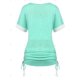 thumbnail image 3 of Camiseta Talla Extra Dos Tonos Acanalado Rosegal  Camisetas tallas grandes, 3 of 5