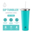 thumbnail image 2 of TAL Water Bottle Double Wall Stainless Steel Antimicrobial Sip Tumbler 24oz, Teal, 2 of 7