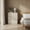 Beige, variant on Set of 2 White Modern Nightstands, 23.6 Inch Wide Bedside Tables with 3 Soft Close Handle-Free Drawers, P2 MDF Storage End Table for Bedroom Apartment Small Spaces