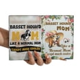thumbnail image 3 of Basset Hound Mom Like a Normal Mom Except Much Cooler Happy Mother's Day Travel Passport Wallet Bassets Dog Breed Lovers Gifts Idea PU Leather Passport Holder Cover - 02004, 3 of 5