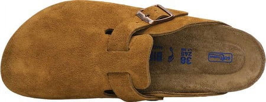 Birkenstock Boston Suede with Soft Footbed