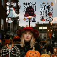 thumbnail image 5 of Halloween Window Stickers Static Cling Horror Glass Decoration Halloween Party Haunted House Scene Indoor Outdoor Window Wall Decor Removable Sticker Use Set Item Accessory, 5 of 7